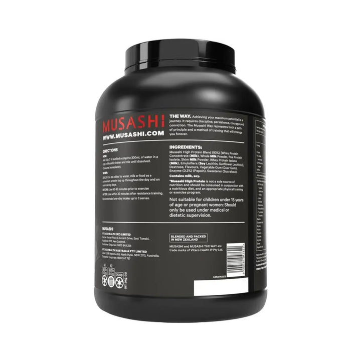 Musashi High Protein Powder Vanilla 2kg