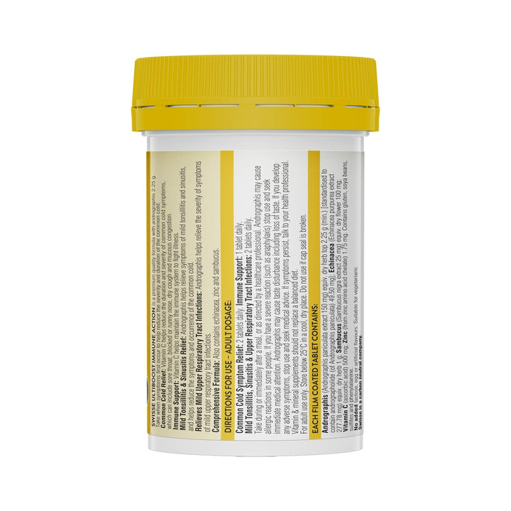 Swisse Ultiboost Immune Action 60 Tablets