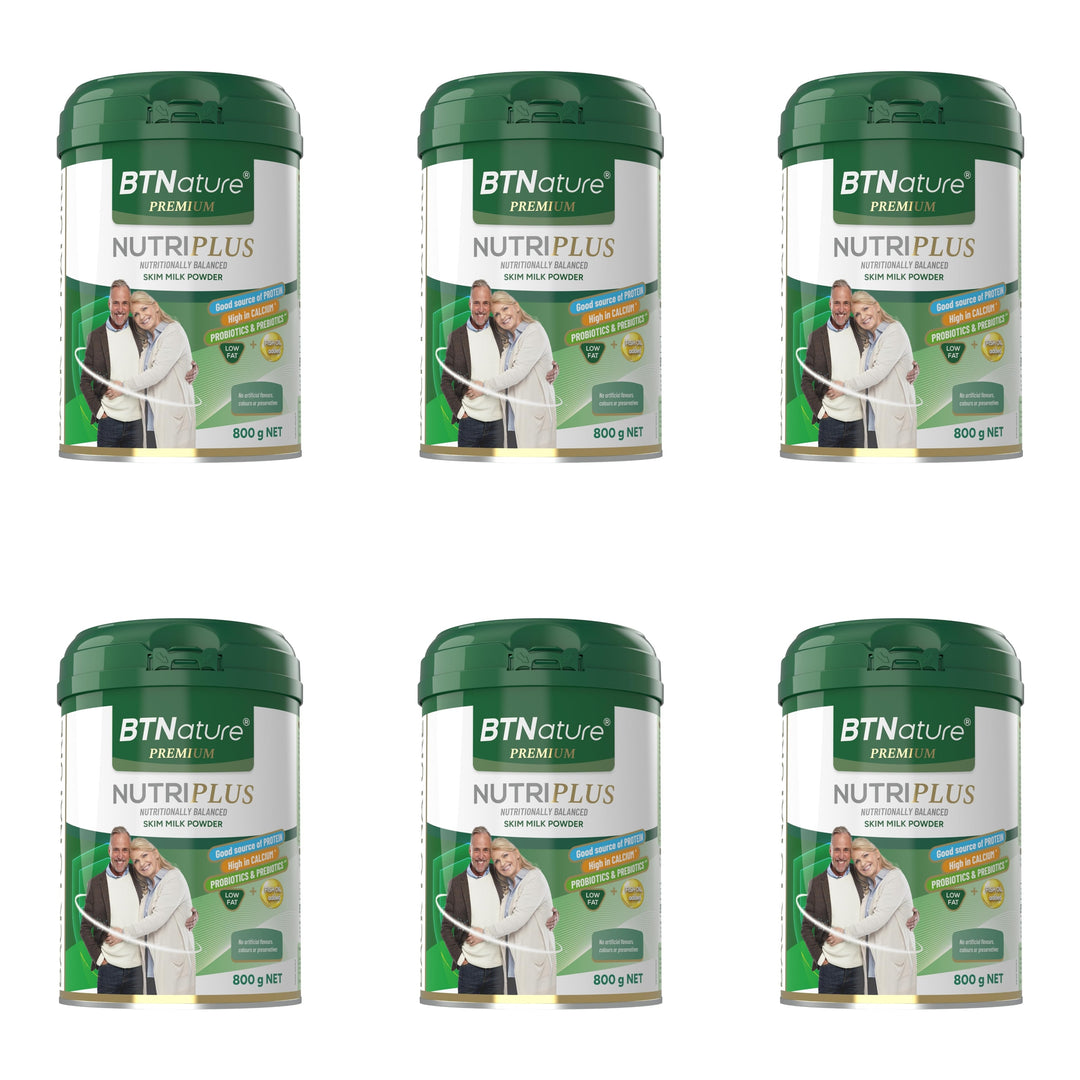BTNature® 优级 Nutriplus 营养均衡脱脂奶粉 800克