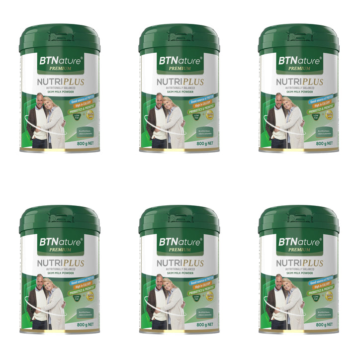 BTNature® 优级 Nutriplus 营养均衡脱脂奶粉 800克