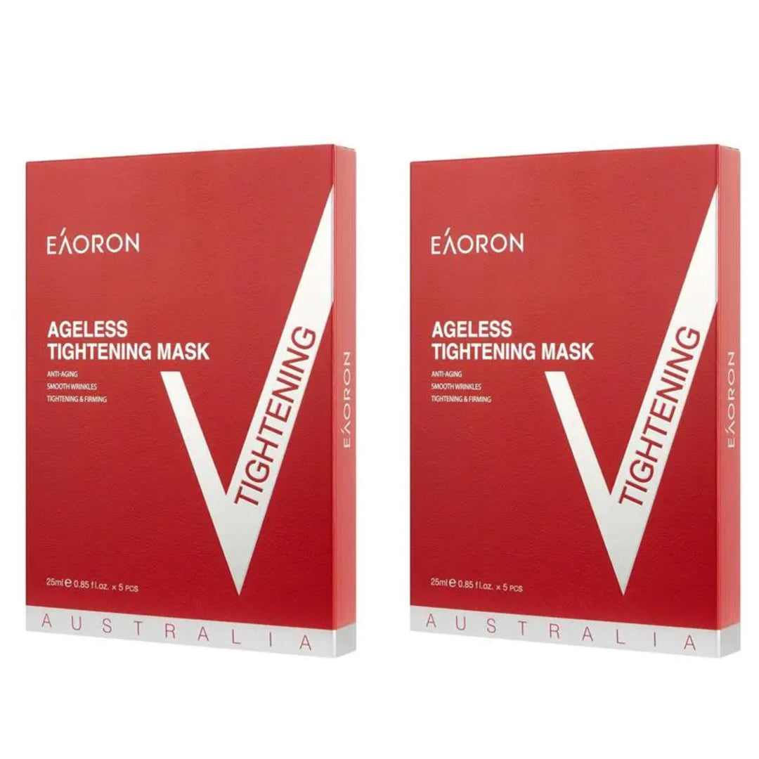 Eaoron Ageless Tightening Mask（5 Masks × 25 mL Each）