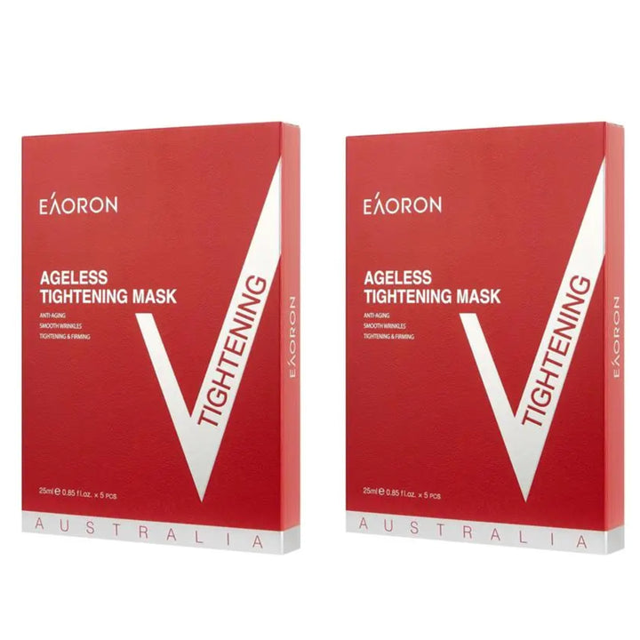 Eaoron Ageless Tightening Mask（5 Masks × 25 mL Each）