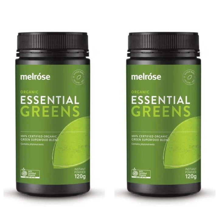 Melrose Organic Essential Greens Powder 120g