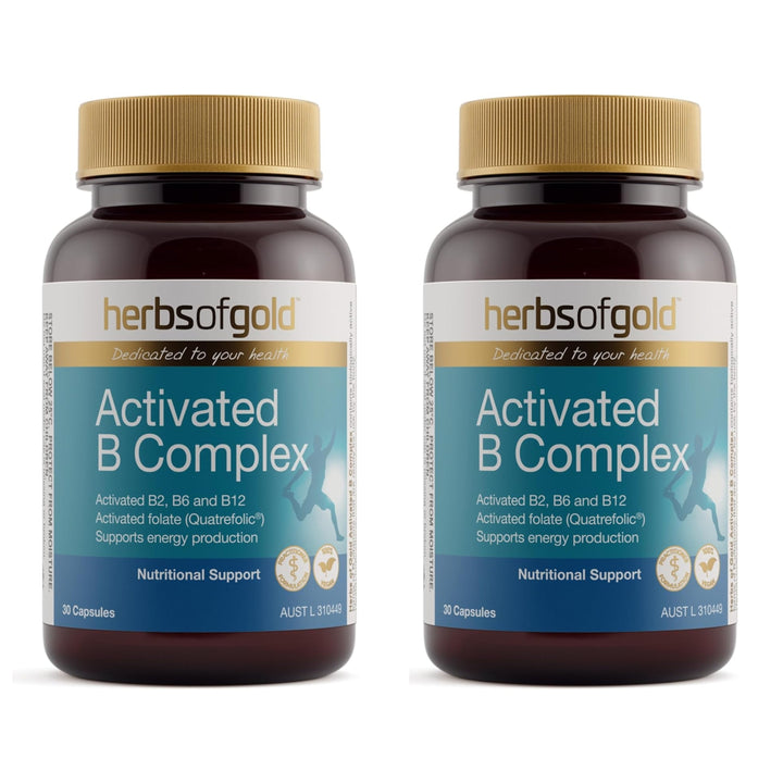 Herbs of Gold Activated B Complex 30 Capsules