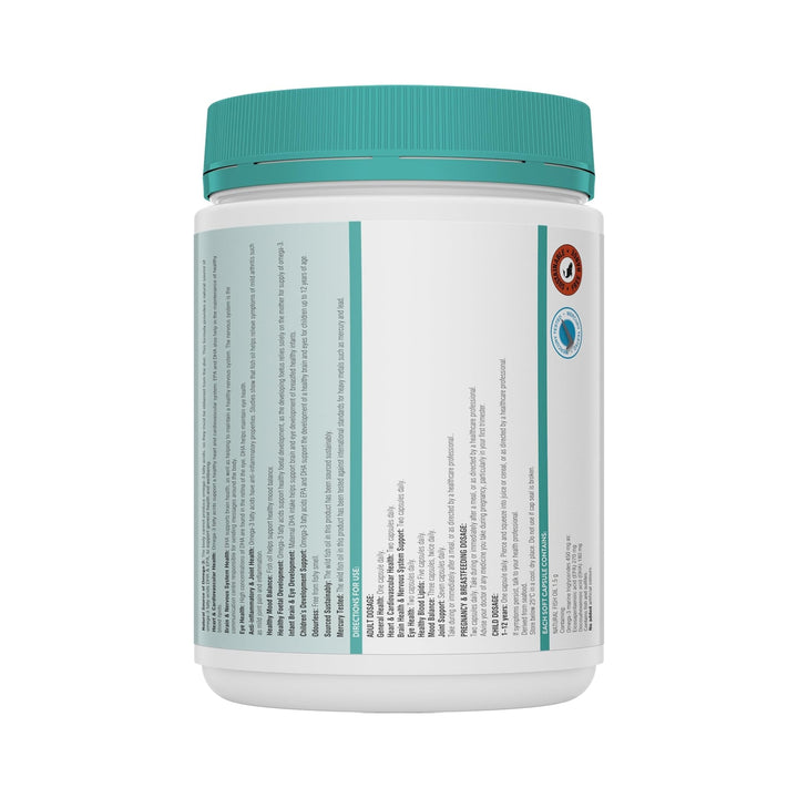 Swisse Ultiboost Odourless High Strength Wild Fish Oil 1500mg 200 Capsules