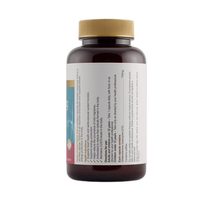 Herbs of Gold CoQ10 150mg 120 Capsules