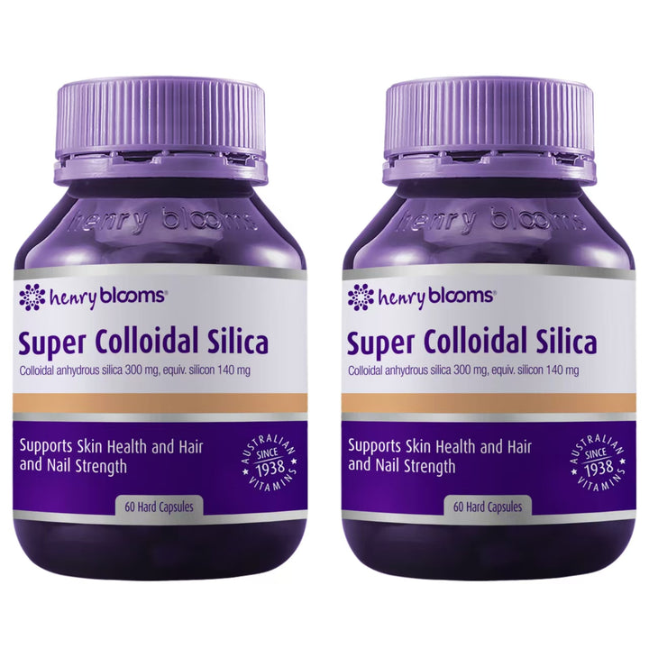 Henry Blooms Super Colloidal Silica 60 Capsules