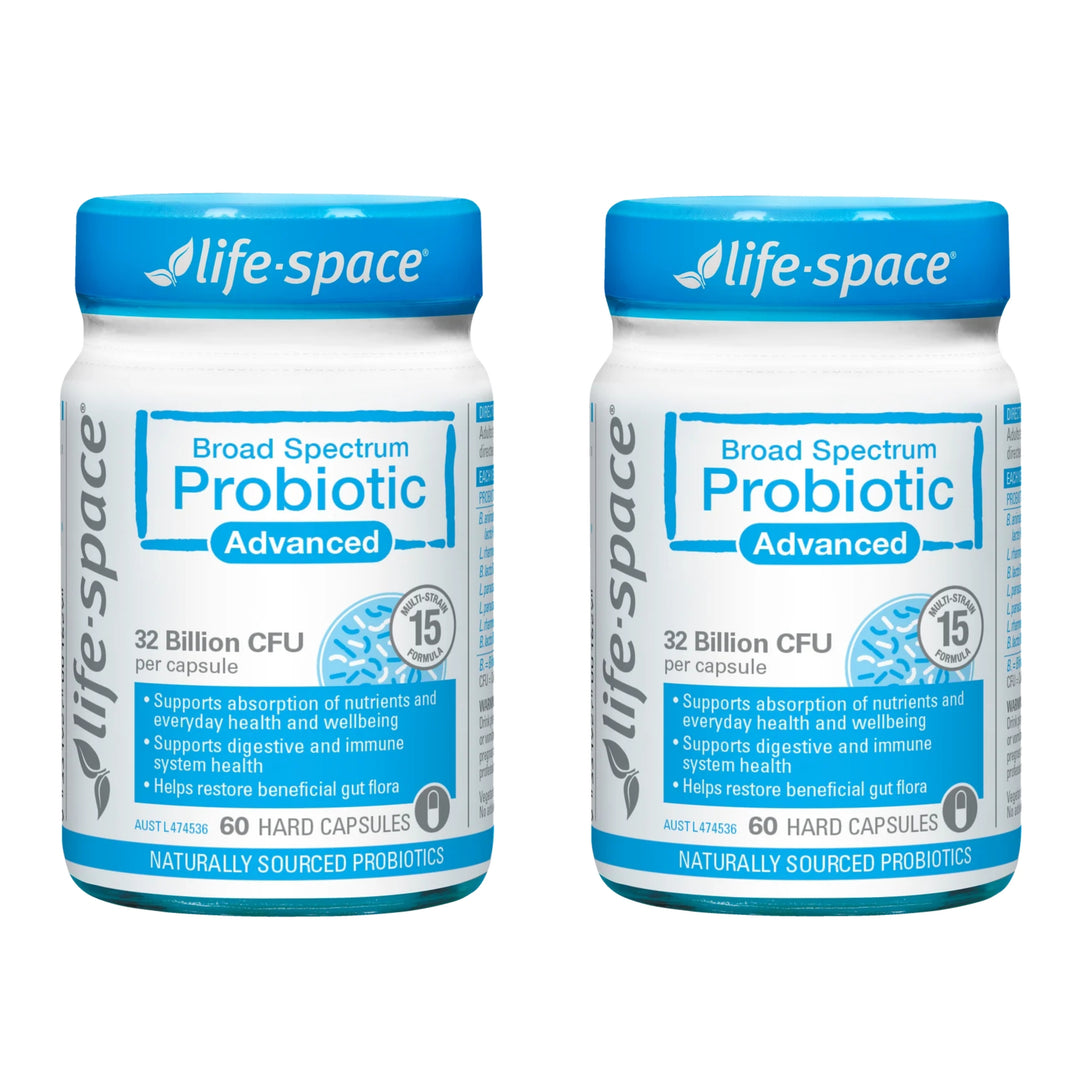 Life Space Broad Spectrum Probiotic Advanced 60 Capsules