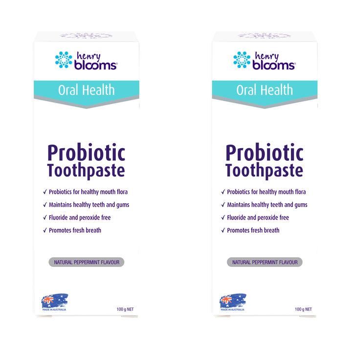 Henry Blooms Probiotic Toothpaste 100g