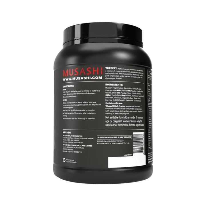 Musashi High Protein Powder Vanilla 900 g