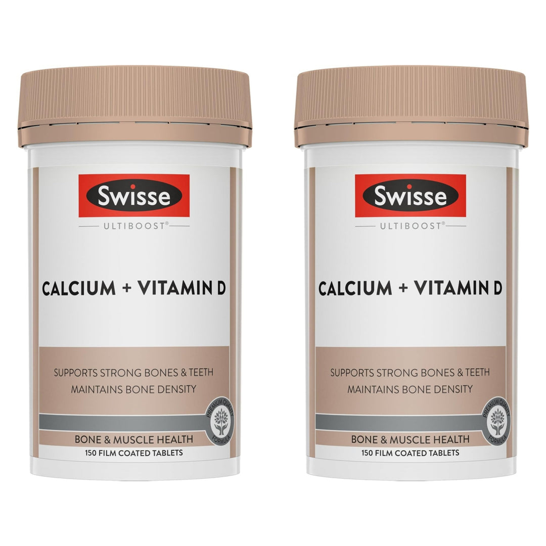 Swisse Ultiboost Calcium + Vitamin D 150 Tablets