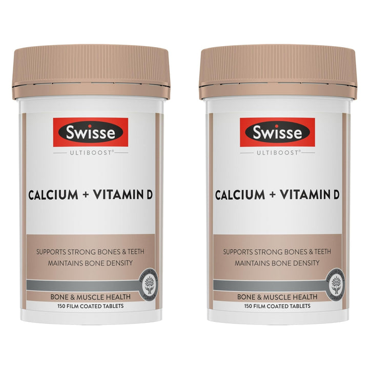 Swisse Ultiboost Calcium + Vitamin D 150 Tablets