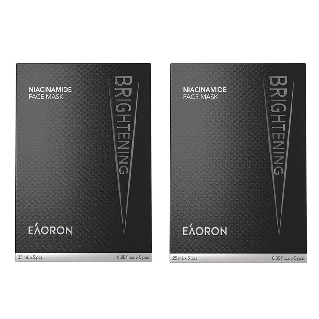 Eaoron Niacinamide Face Mask（5 Masks × 25 mL Each）