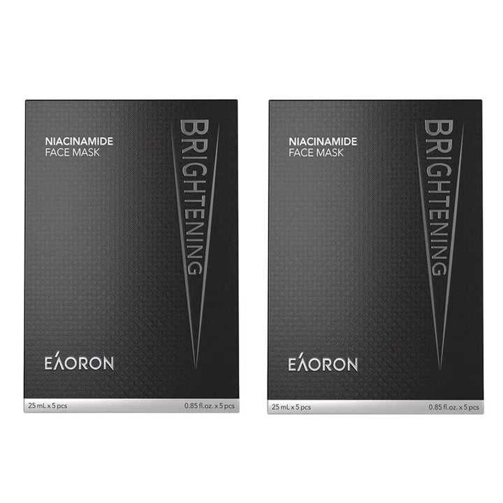 Eaoron Niacinamide Face Mask（5 Masks × 25 mL Each）