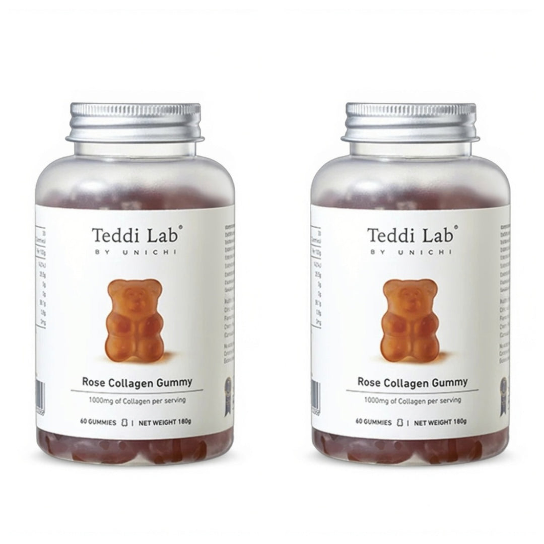 Teddi Lab by Unichi Rose Collagen Gummy 60 Gummies
