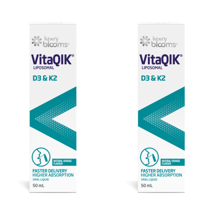 Henry Blooms VitaQIK® Liposomal Spray Vitamin D3 &amp; K2 50 mL