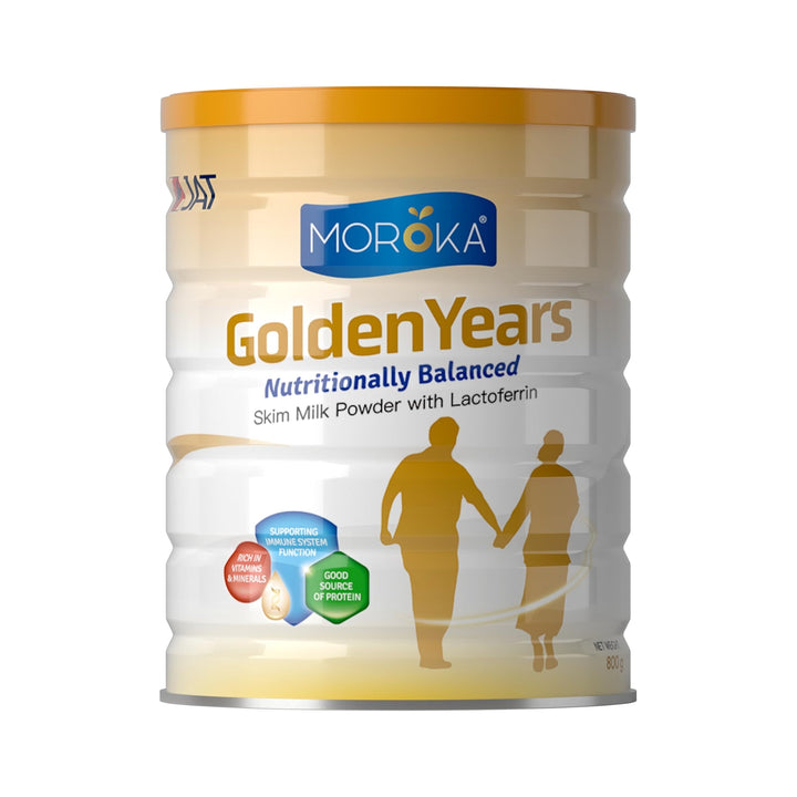 Moroka Golden Years Nutritionally Balanced Skim Milk Powder with Lactoferrin 800 g