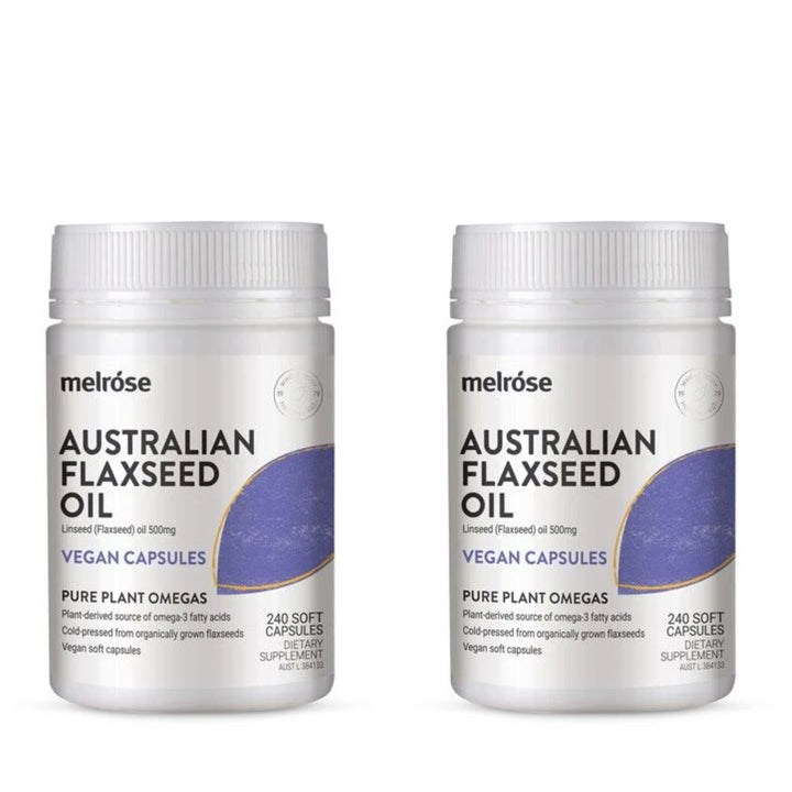 Melrose Australian Flaxseed Oil Capsules 240 Capsules