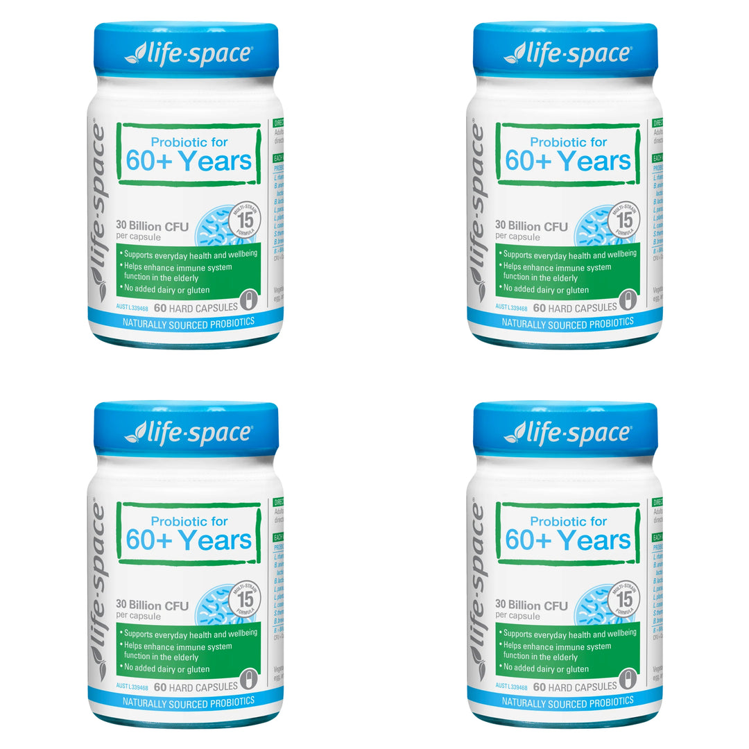 Life Space 60岁以上益生菌胶囊 60粒