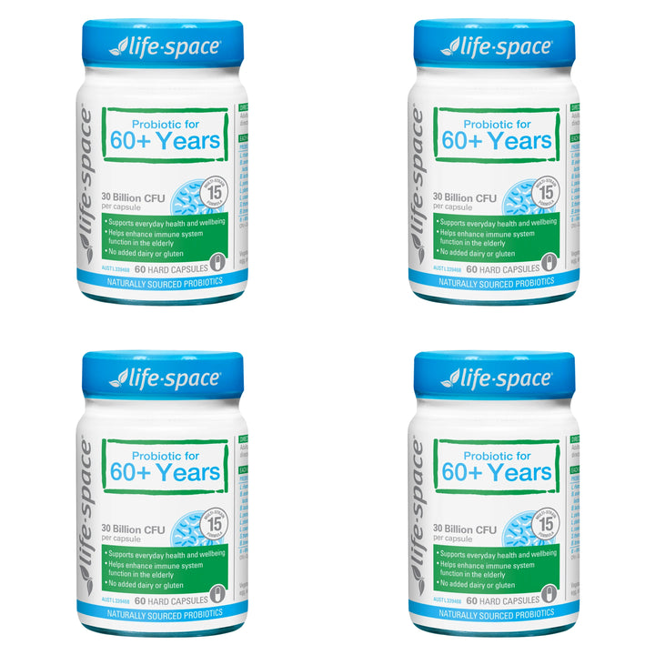 Life Space 60岁以上益生菌胶囊 60粒