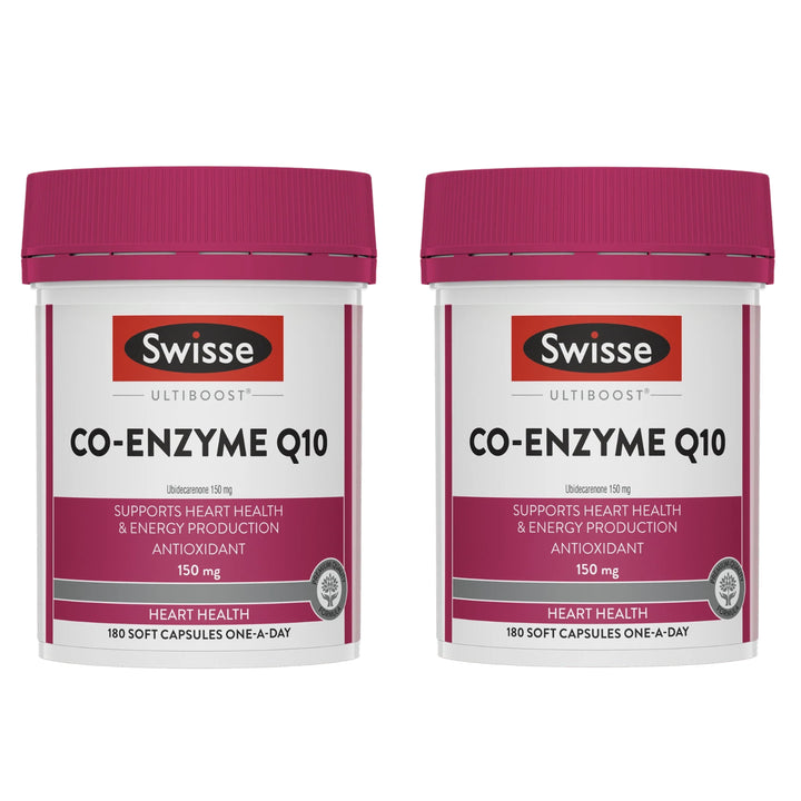 Swisse Ultiboost Co-Enzyme Q10 180 Capsules