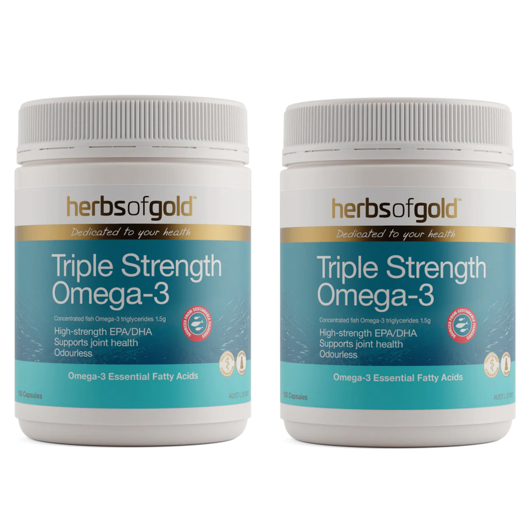 Herbs of Gold Omega-3 Triple Strength 150 Capsules