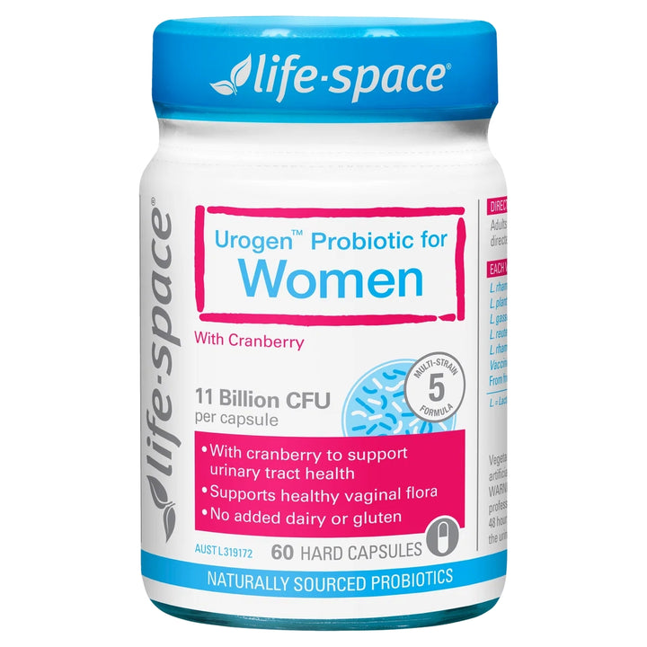 Life Space Urogen™ Probiotic for Women 60 Capsules