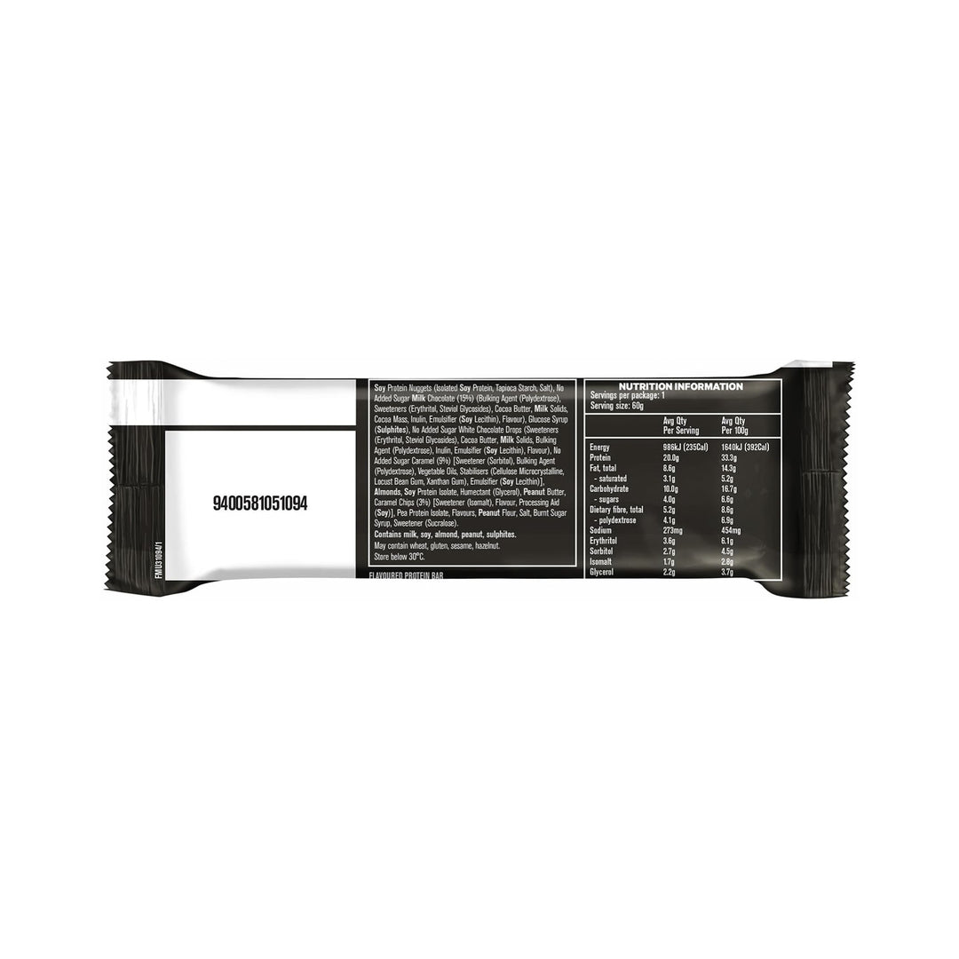 Musashi Protein Crisp Bar Vanilla Caramel Pack of 12 (12 x 60g Protein Crisp Bars)