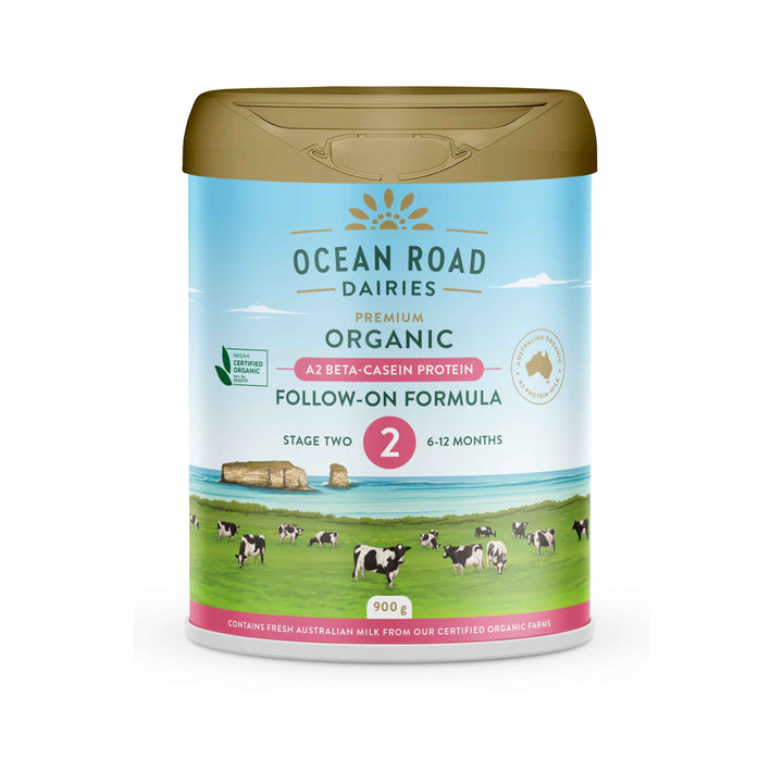 Ocean Road Dairies Organic A2 Protein Stage 2 Follow-On Formula 900g