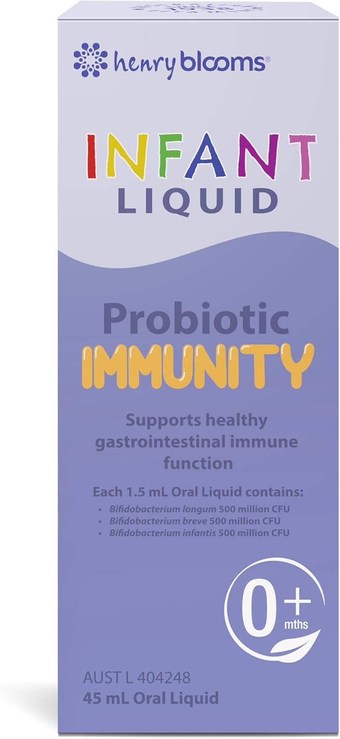 Henry Blooms Infant Liquid Probiotic Immunity 45 mL