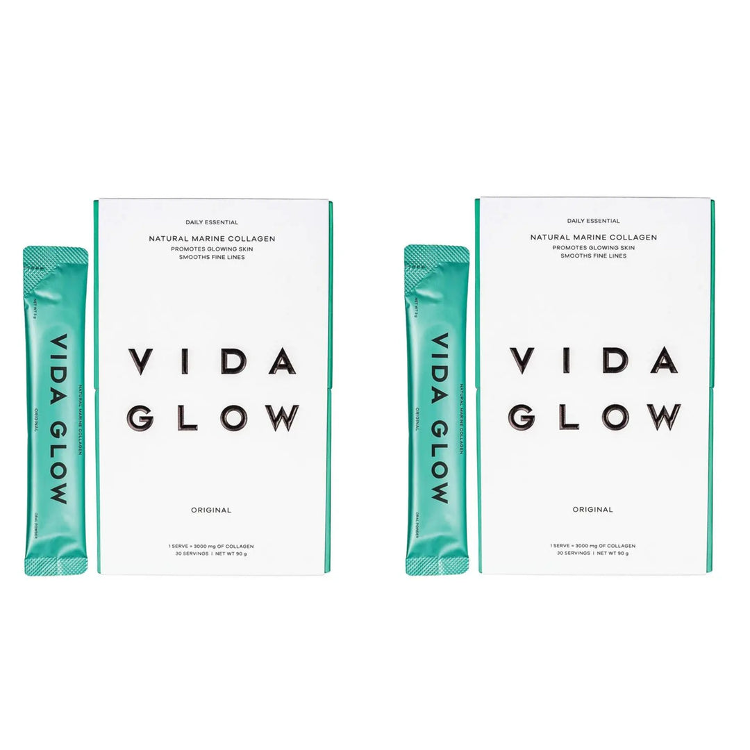 Vida Glow 天然海洋胶原蛋白粉 原味 90g（30袋装）