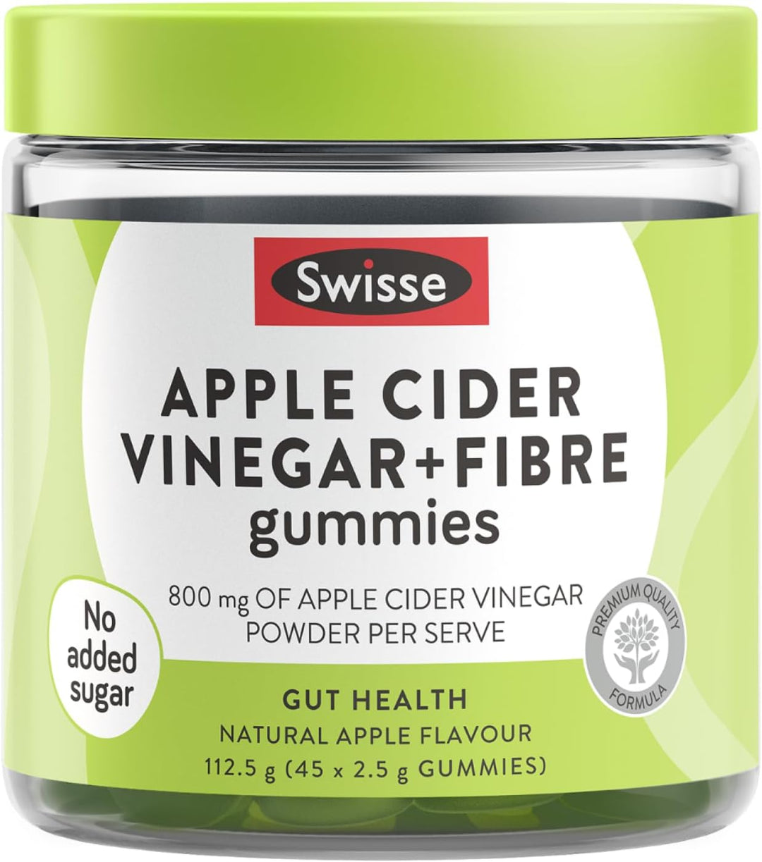 Swisse Apple Cider Vinegar + Fibre Gummies 45 pack