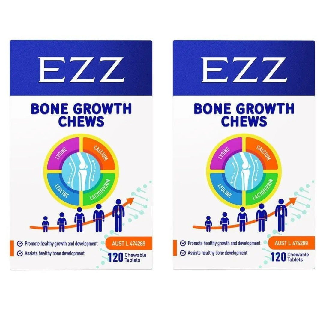EZZ Bone Growth Chews 120 Tablets