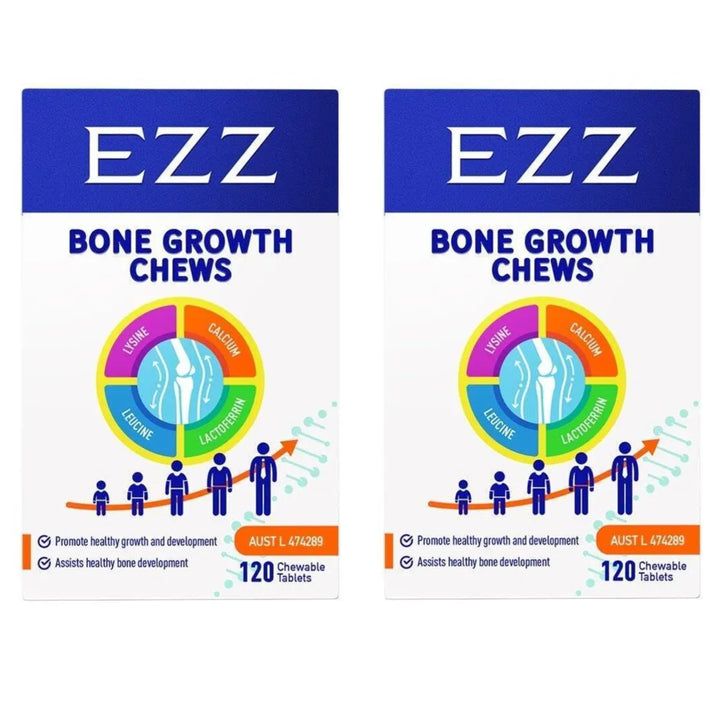 EZZ Bone Growth Chews 120 Tablets
