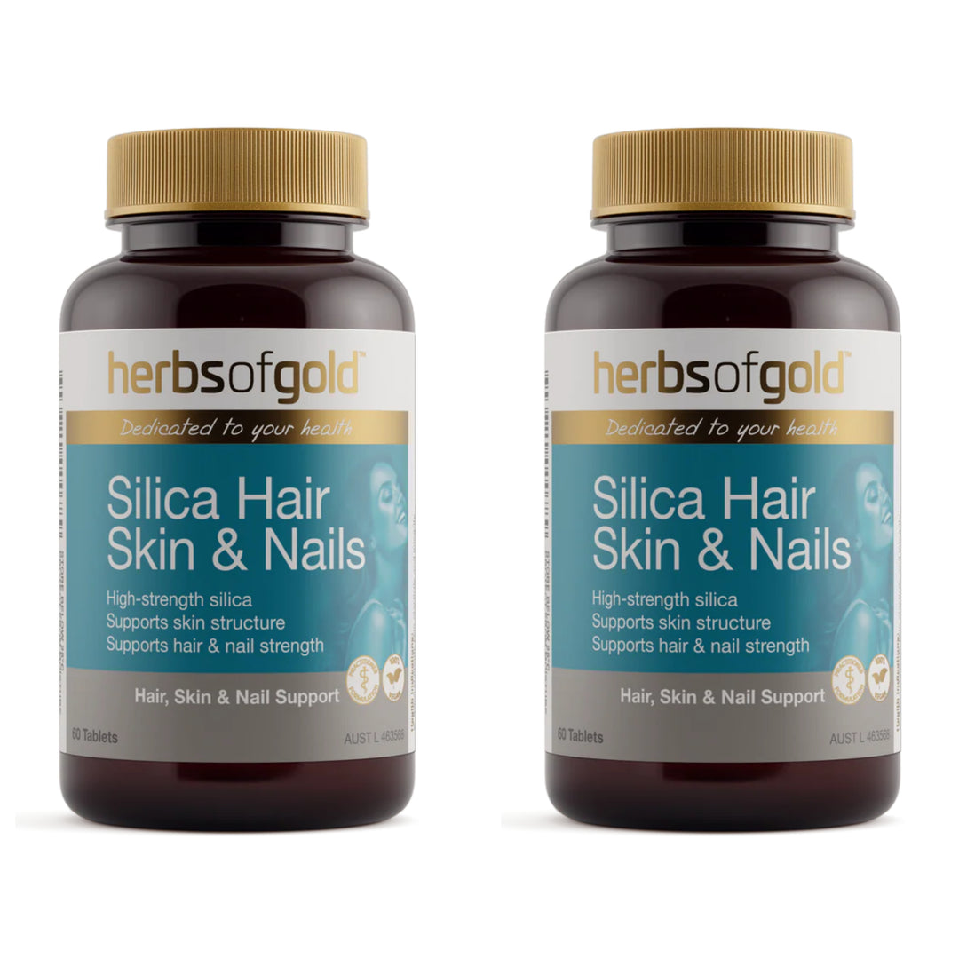 Herbs of Gold Silica Hair Skin &amp; Nails 60 Tablets