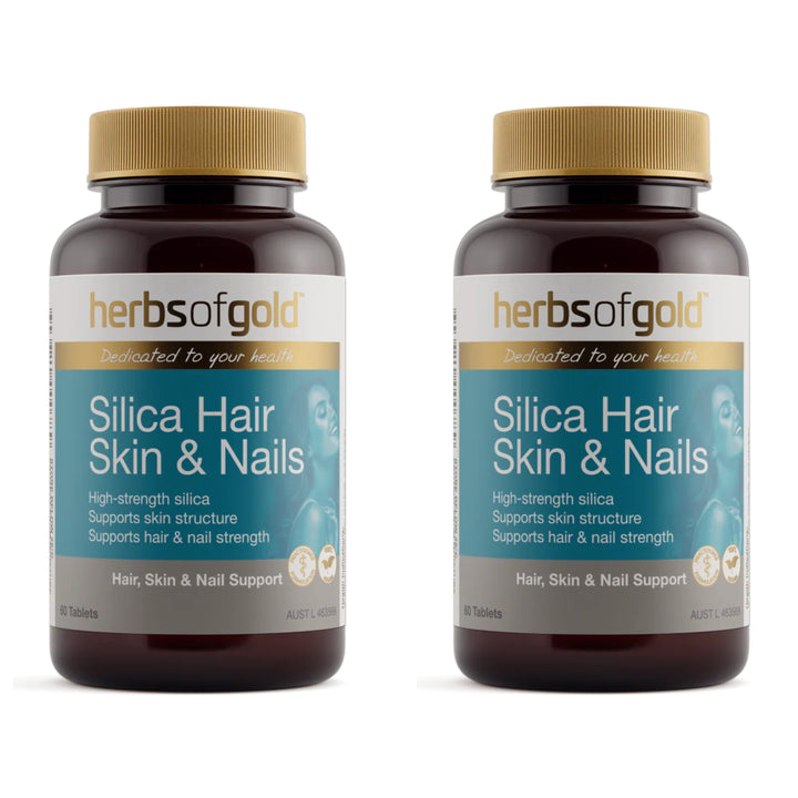 Herbs of Gold Silica Hair Skin &amp; Nails 60 Tablets