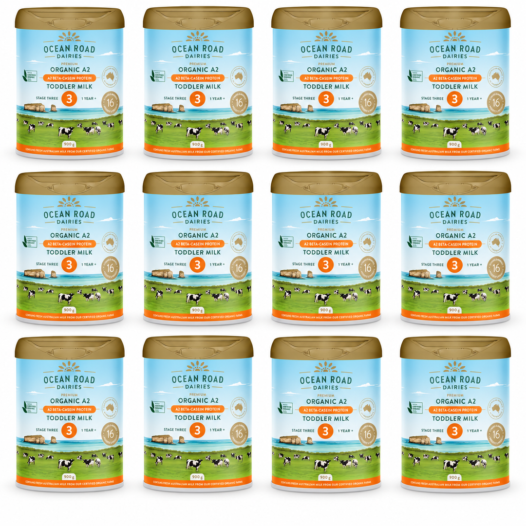 Ocean Road Dairies Organic A2 Protein Stage 3 Toddler Milk 900g