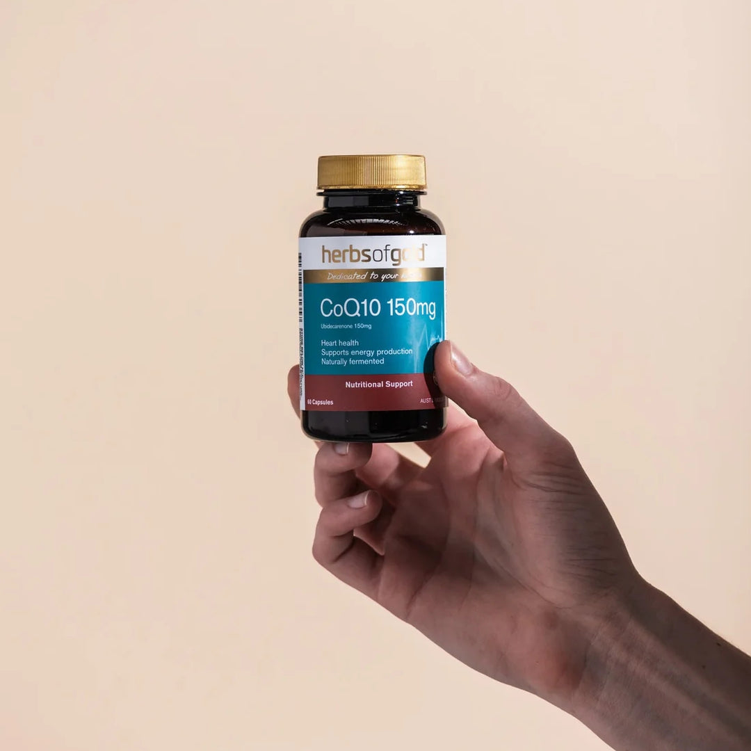 Herbs of Gold CoQ10 150mg 60 Capsules