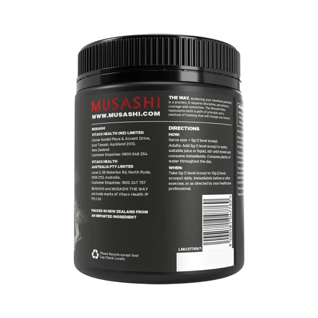 Musashi Creatine Monohydrate Unflavoured 350g