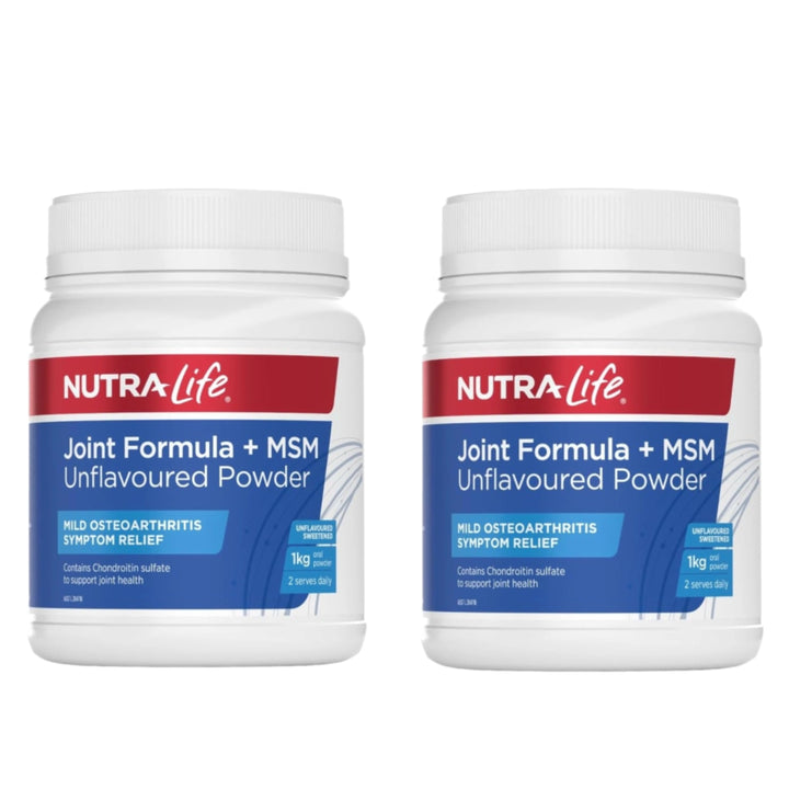 Nutra-Life JOINT FORMULA + MSM UNFLAVOURED POWDER 1KG
