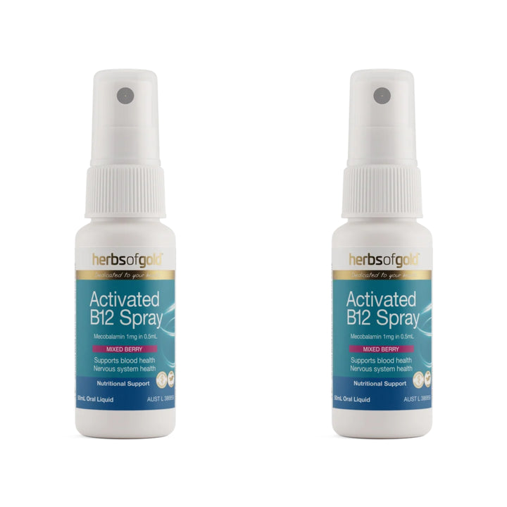 Herbs of Gold Activated B12 Spray 50 Millilitre