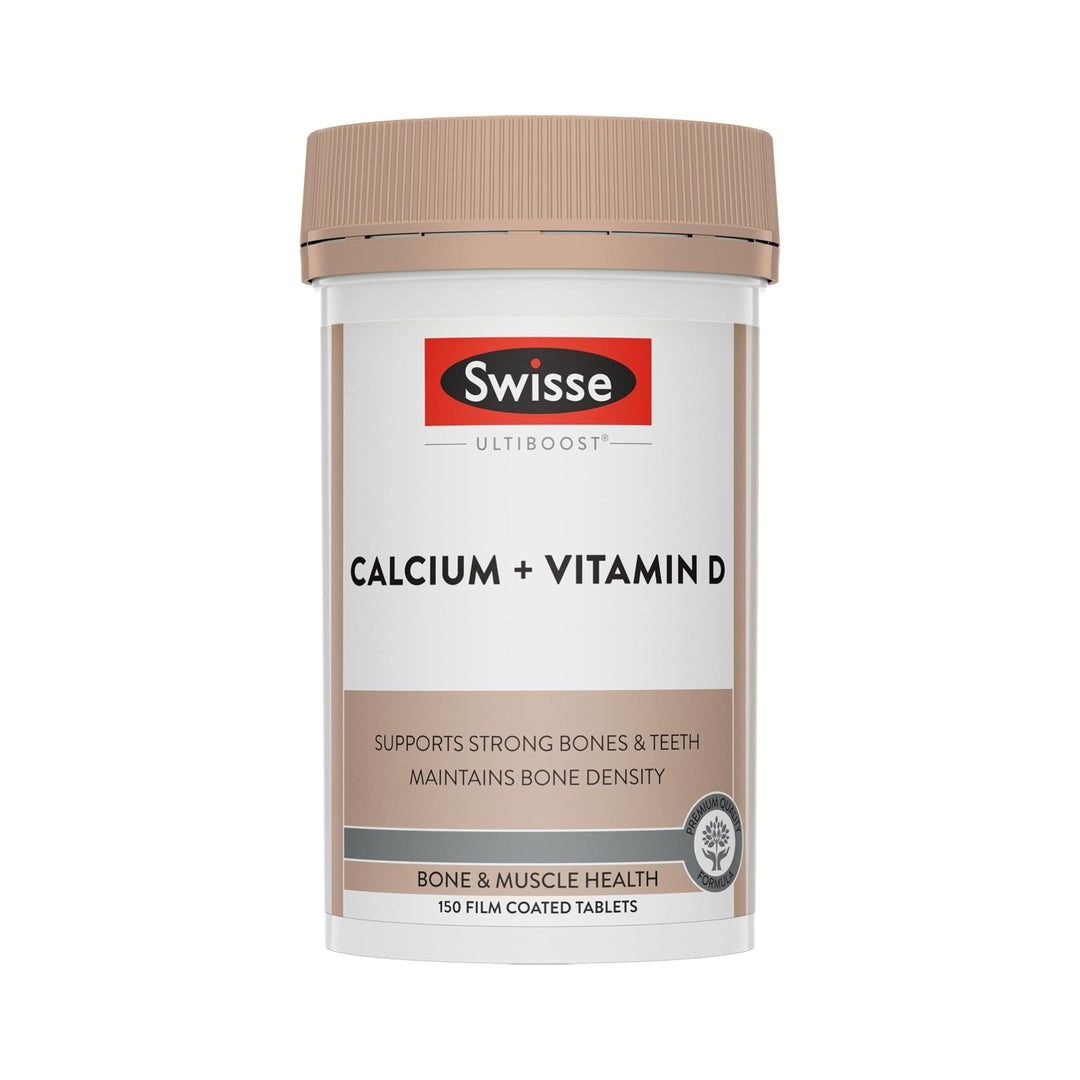 Swisse Ultiboost Calcium + Vitamin D 150 Tablets