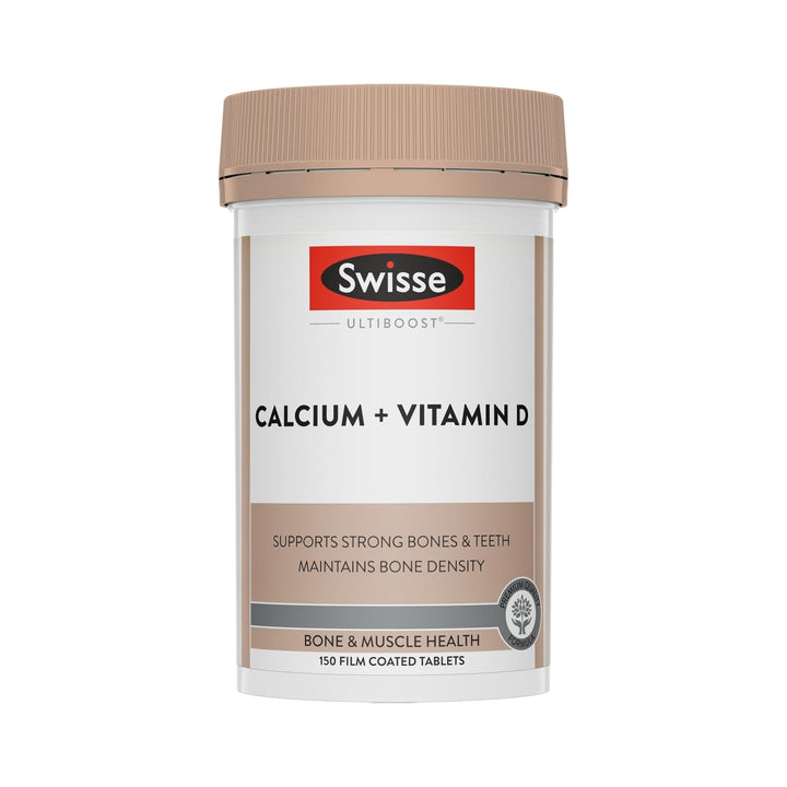 Swisse Ultiboost Calcium + Vitamin D 150 Tablets