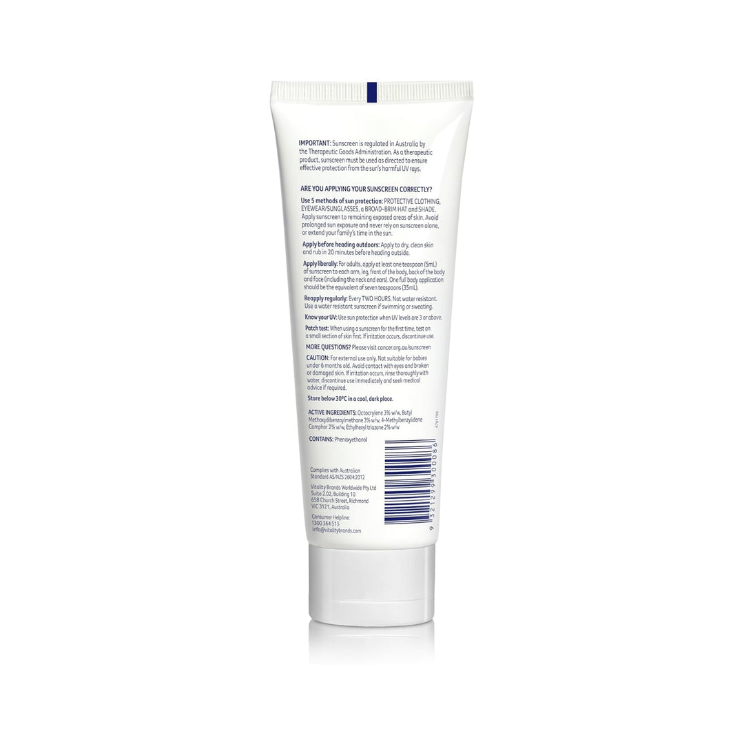 Cancer Council 粉色脸部及身体防晒保湿乳 SPF50+ 150ml
