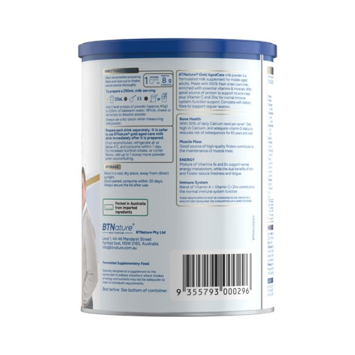 BTNature® Gold Agedcare Complete Nutritional Milk Powder 800g