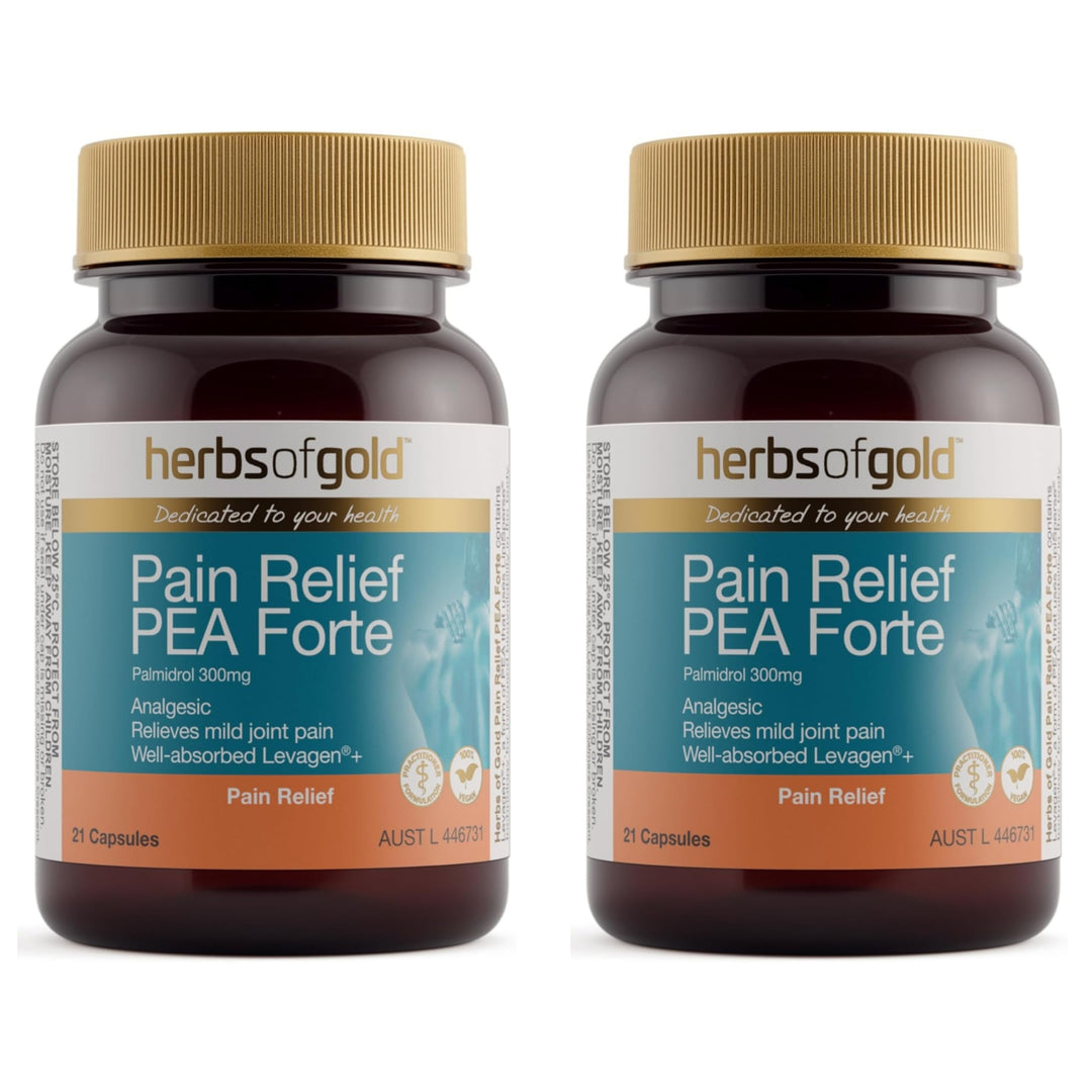 Herbs of Gold Pain Relief PEA Forte 21 Capsules