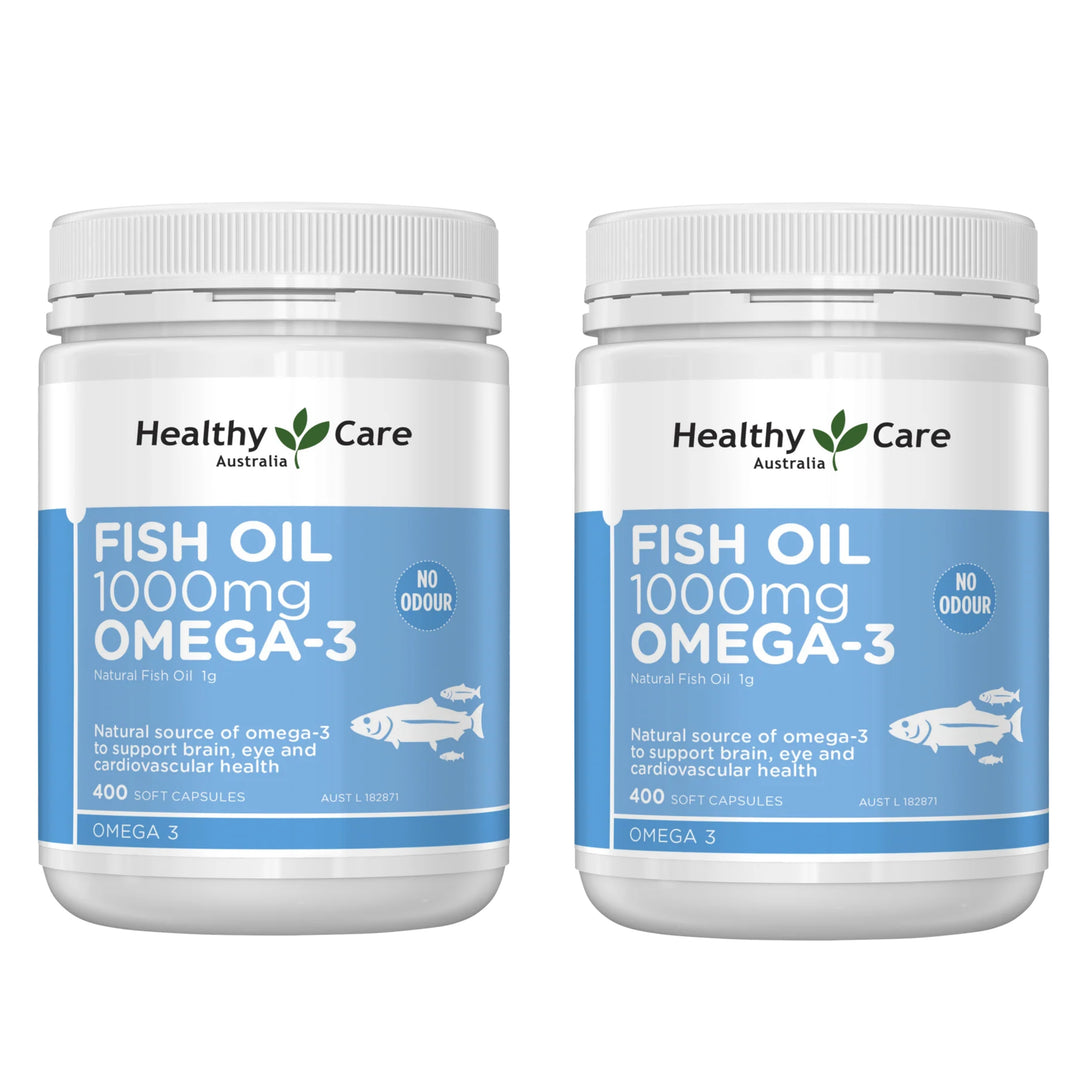 Healthy Care Fish Oil 1000mg Omega-3 400 capsules