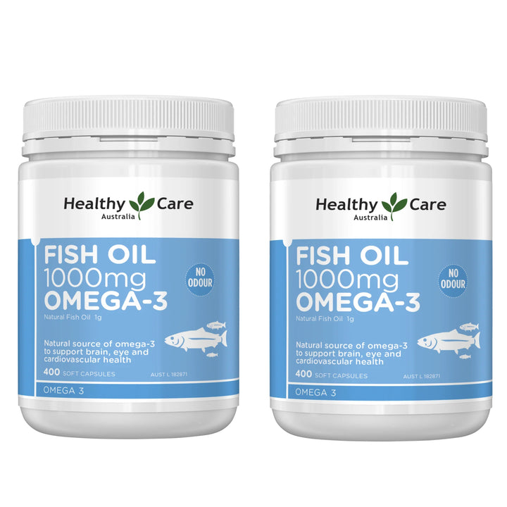 Healthy Care Fish Oil 1000mg Omega-3 400 capsules