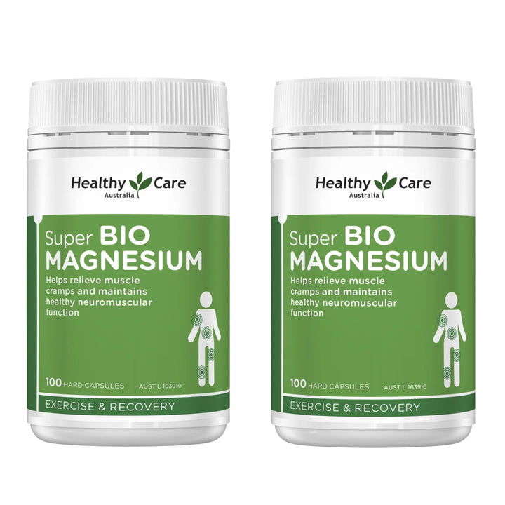 Healthy Care Super Bio Magnesium 100 Capsules