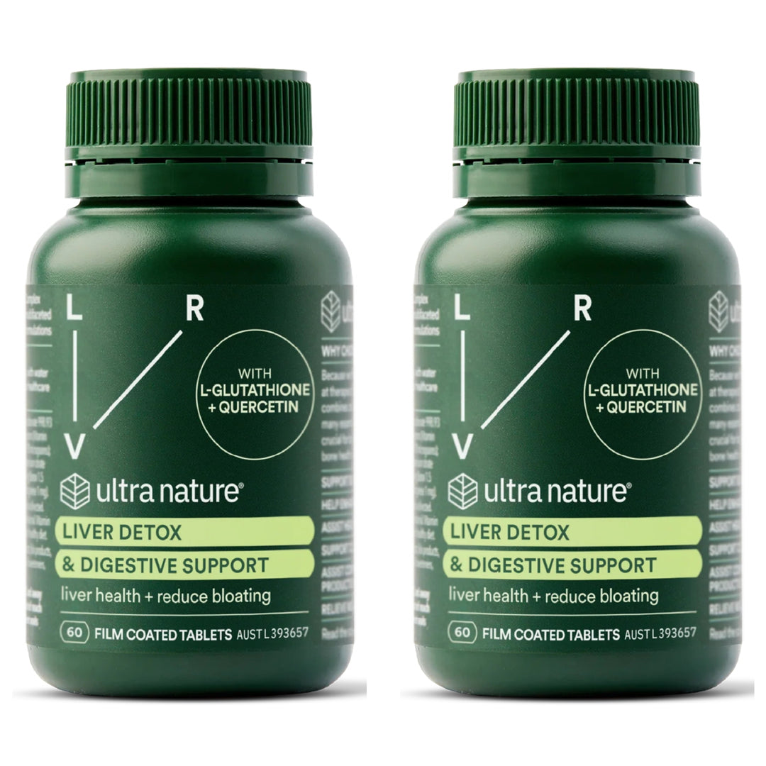 Ultra Nature Liver Detox &amp; Digestive Support 60 Tablets